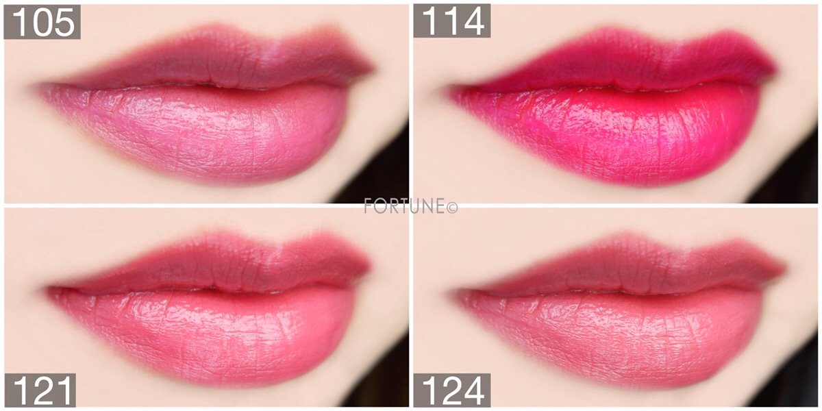 ロレアル パリ　透け感マットリップ「ルージュシグネチャー」全9色　使用感