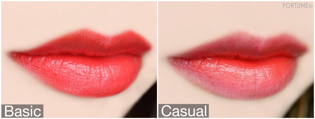 ロレアル パリ　透け感マットリップ「ルージュシグネチャー」全9色　使用感