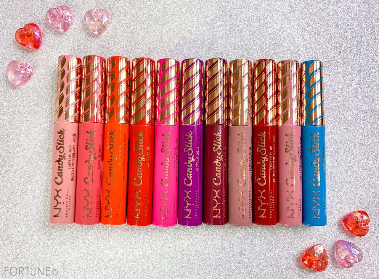 NYX（ニックス）新作 キャンディー スリック グローウィー リップカラー