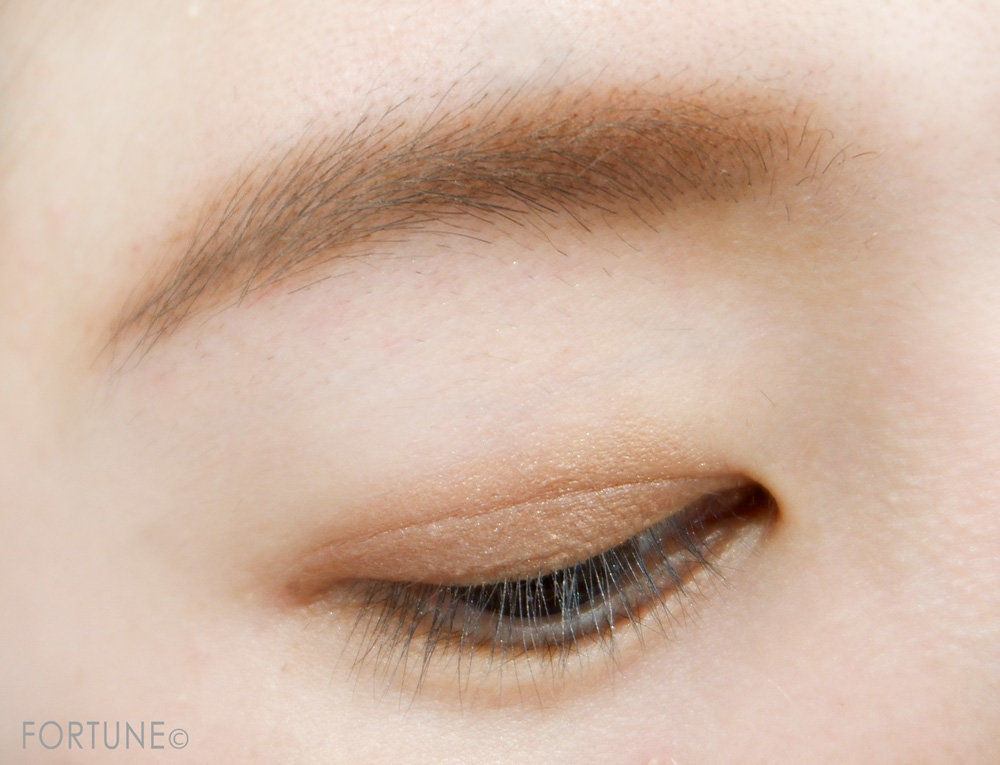 WHOMEE フーミー　eye eye 愛 EYE eye-my-me　2019春夏新作　アイブロウパウダー　N bright brown（ブライトブラウン）使用感