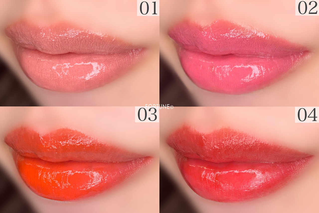 NYX（ニックス）キャンディー スリック グローウィー リップカラー 使用感