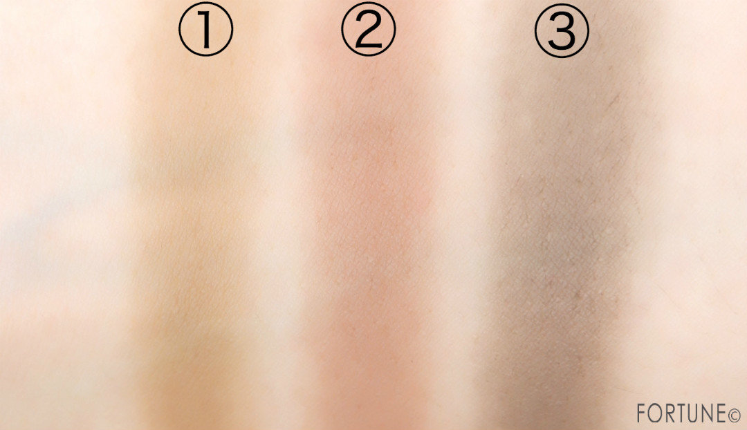 WHOMEE フーミー　eye eye 愛 EYE eye-my-me　2019春夏新作　アイブロウパウダー　N bright brown（ブライトブラウン）スウォッチ