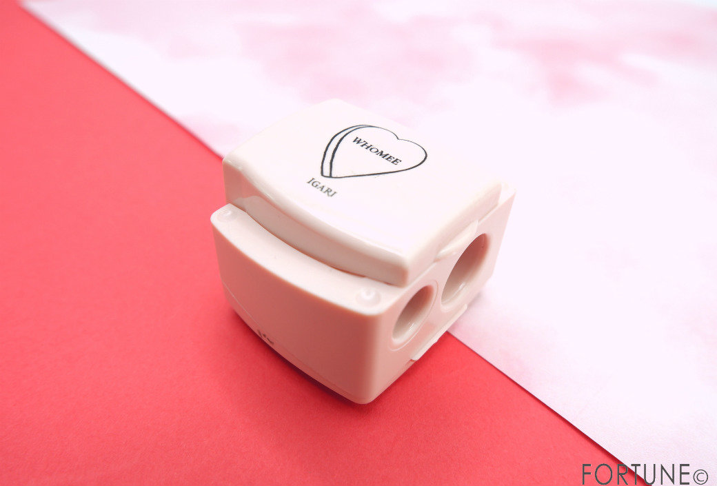 WHOMEE フーミー　eye eye 愛 EYE eye-my-me　2019春夏新作　ダブルペンシルシャープナー