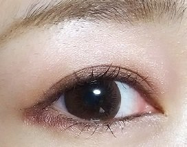 ルナソル　シアーコントラストアイズ01　ピンクメイク