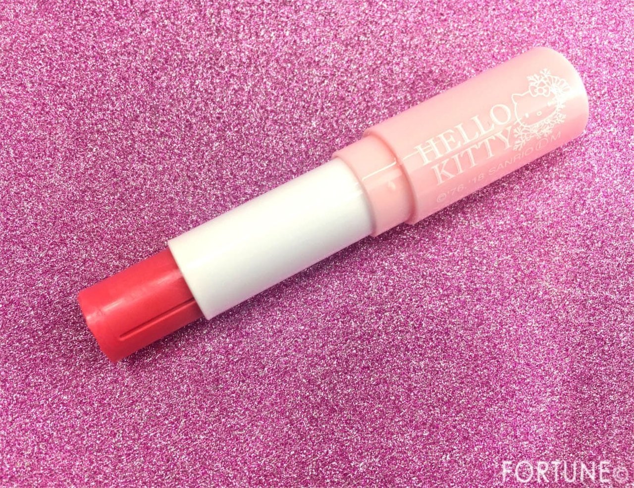 DAISO　ダイソー×ハローキティ　BKTシリーズ　BKTリップスティック　03コーラルピンク