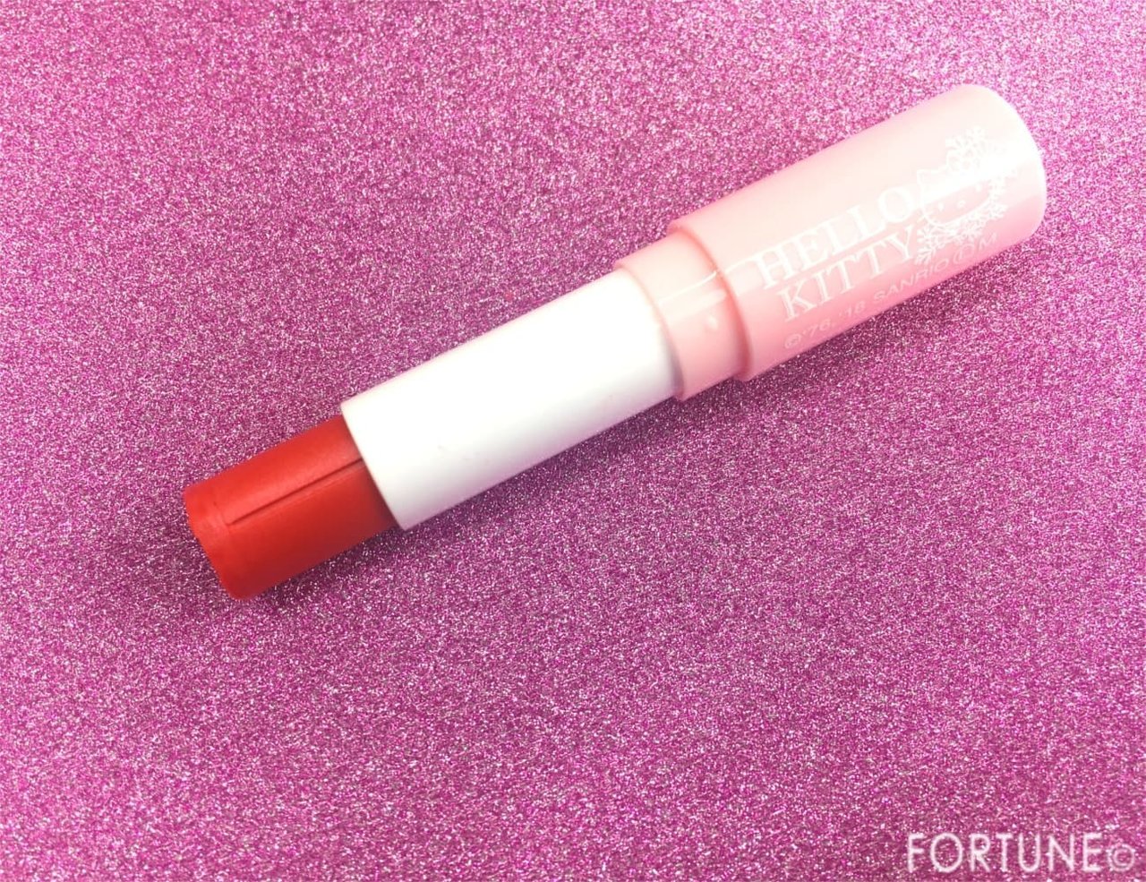DAISO　ダイソー×ハローキティ　BKTシリーズ　BKTリップスティック　05オレンジ
