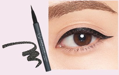 ラブ・ライナー　グリッターコレクション　リキッド アイライナー　グロウブラック