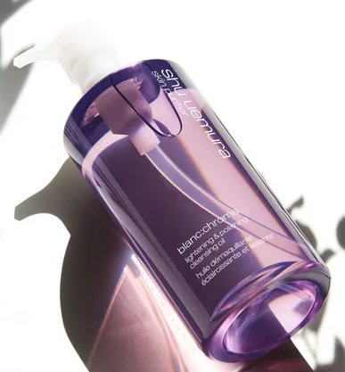 シュウウエムラ　ブランクロマライト＆ポリッシュクレンジングオイル　新発売