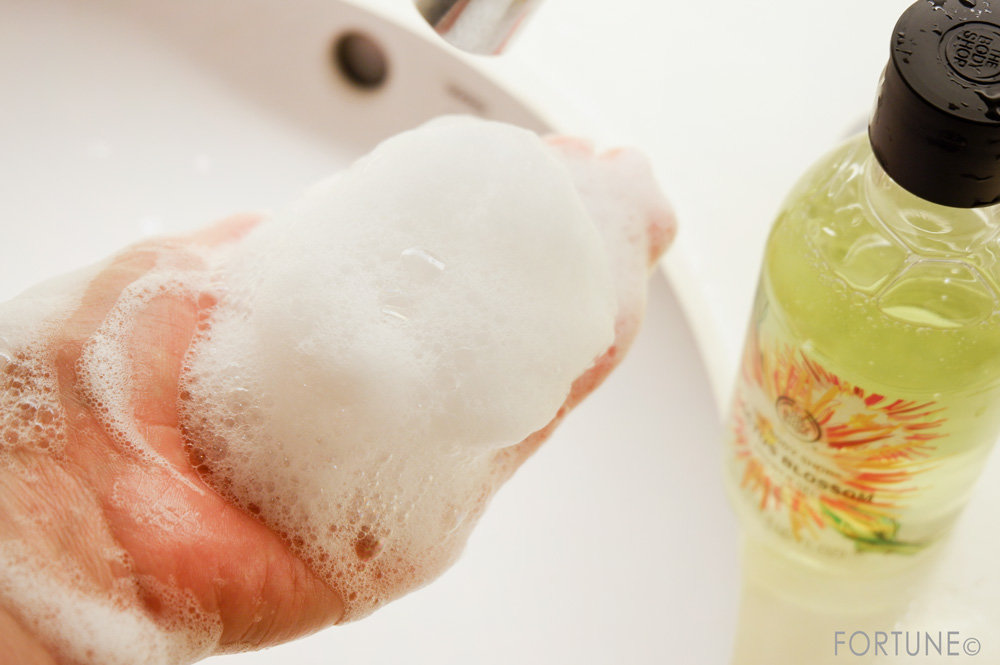 THE BODY SHOP（ザ・ボディショップ）＜シャワージェル＞シャワージェル カクタスブロッサム　使用感