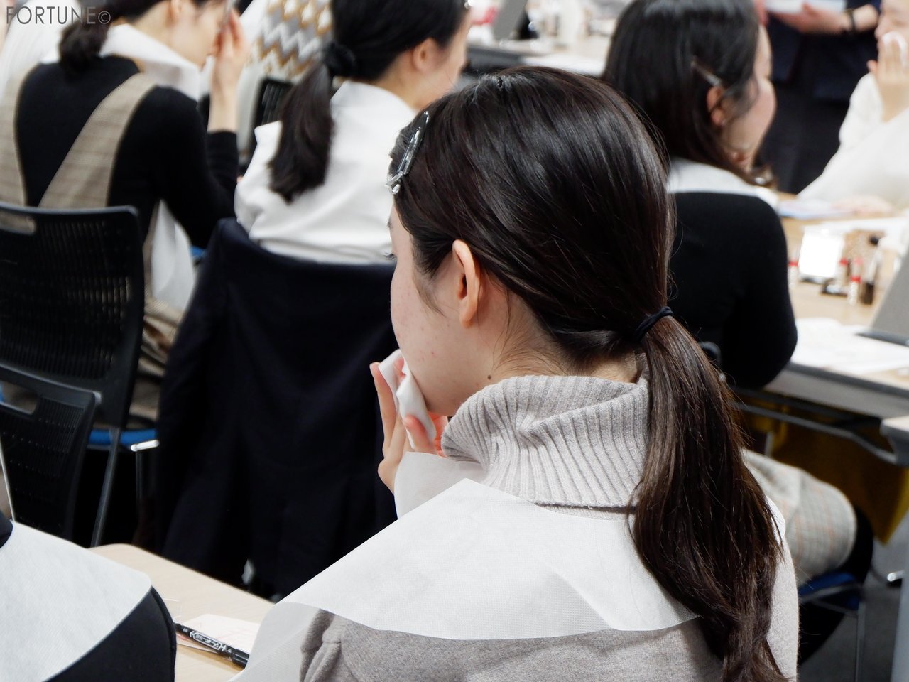 資生堂「就活前夜祭」 美容セミナー