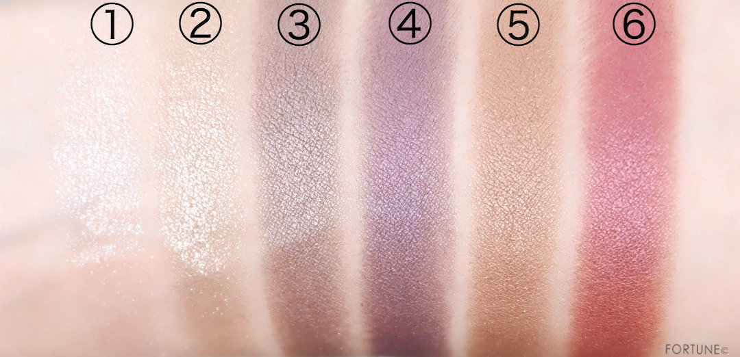 NARS ヴォワヤジュール アイシャドーパレット 1192　スウォッチ　2019春夏新作