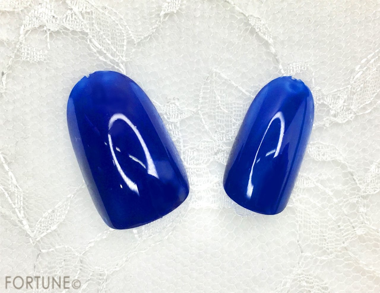 LUNASOL（ルナソル）ネイルフィニッシュN　EX87 Flag Blue　使用感