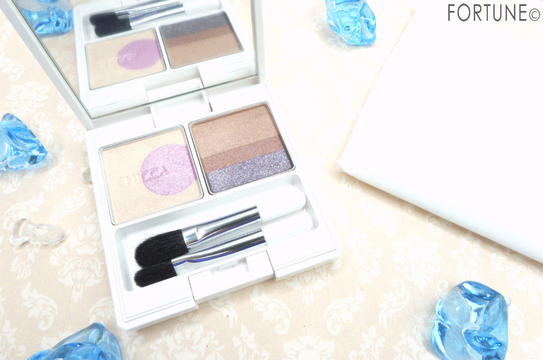 CHICCA　キッカ　Lucent Night(ルーセントナイト)　2019夏新作　キッカ フローレスグロウ リッドテクスチャー アイシャドウ　EX10 ムーンインザウォーター