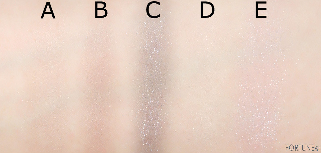 CHICCA　キッカ　Lucent Night(ルーセントナイト)　2019夏新作　キッカ フローレスグロウ リッドテクスチャー アイシャドウ　EX10 ムーンインザウォーター　スウォッチ