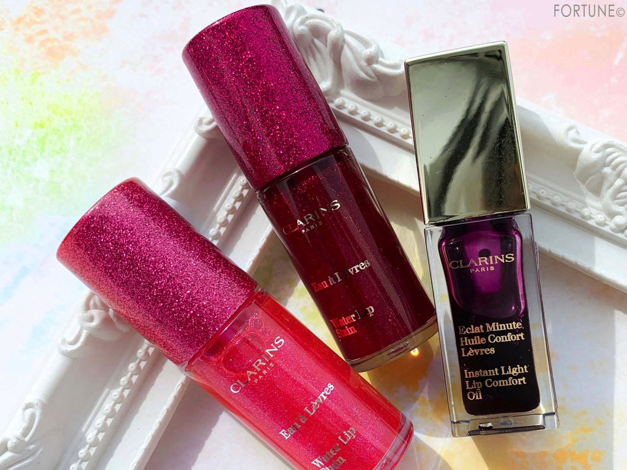 クラランス 2019夏新作リップ ウォーターリップ ステイン限定色／コンフォート リップオイル新色