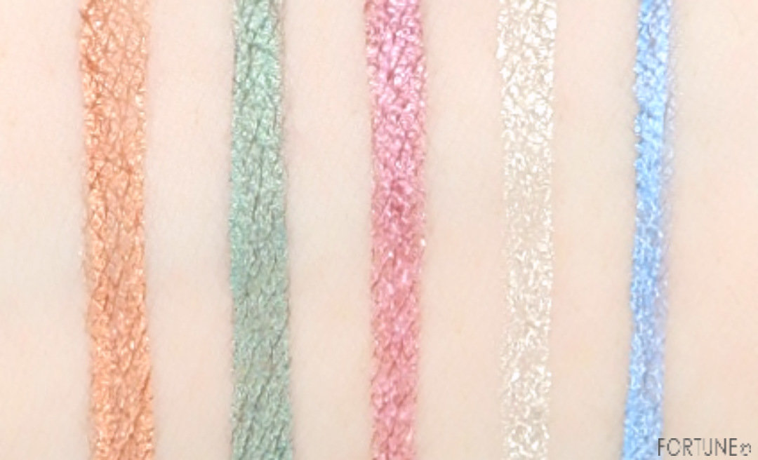 「ルナソル メタリックライナー」限定5色　スウォッチ