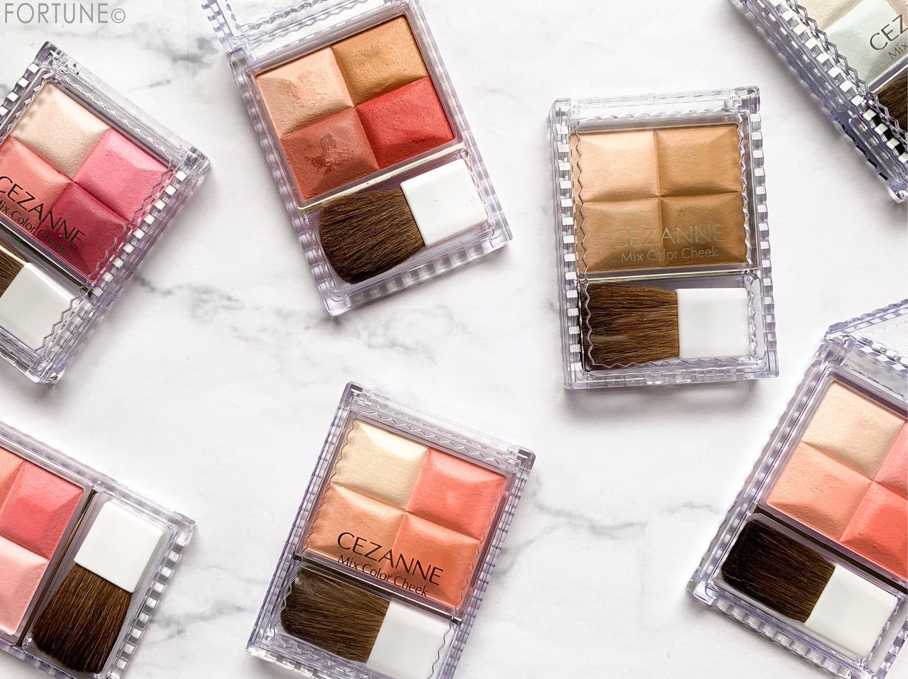 CEZANNE（セザンヌ）プチプラコスメ セザンヌ ミックスカラーチーク