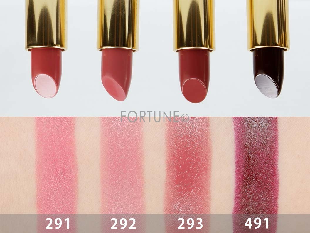 エスティ ローダー「ピュア カラー エンヴィ リップスティック」新9色 スウォッチ