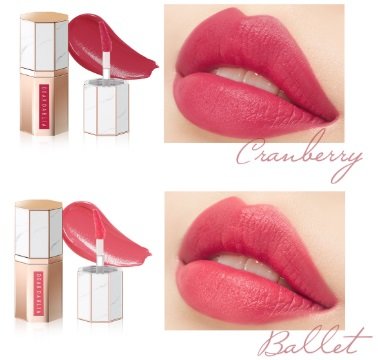 パラダイスドリーム ベルベットリップムース　ピンクパラダイスコレクション　クランベリー　バレエ