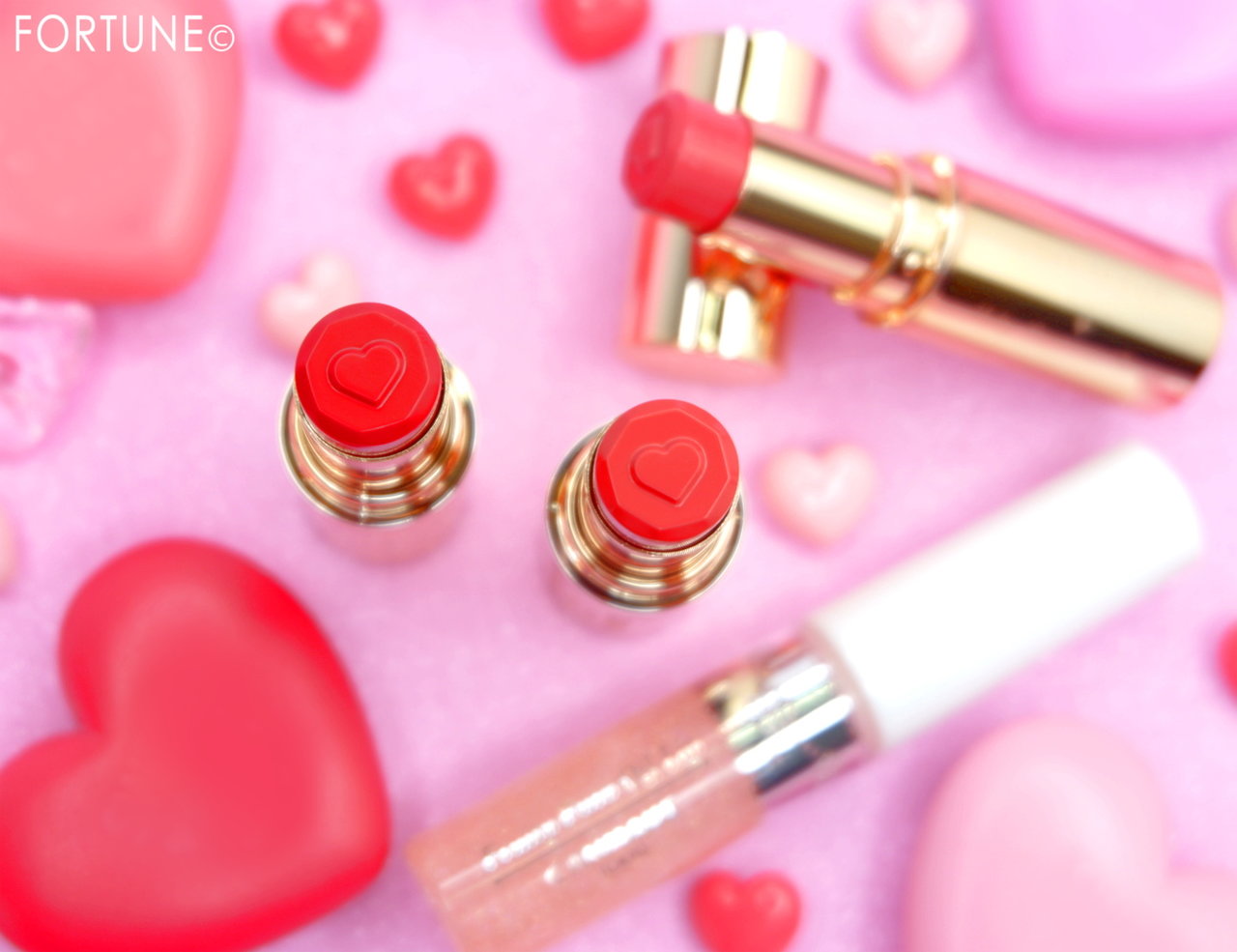 キャンメイク2019春コスメ「メルティールミナスルージュ」「フルーティーピュアオイルリップ」