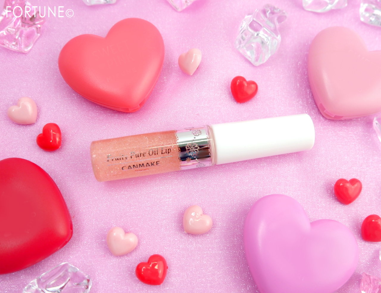 キャンメイク2019春コスメ「メルティールミナスルージュ」「フルーティーピュアオイルリップ」