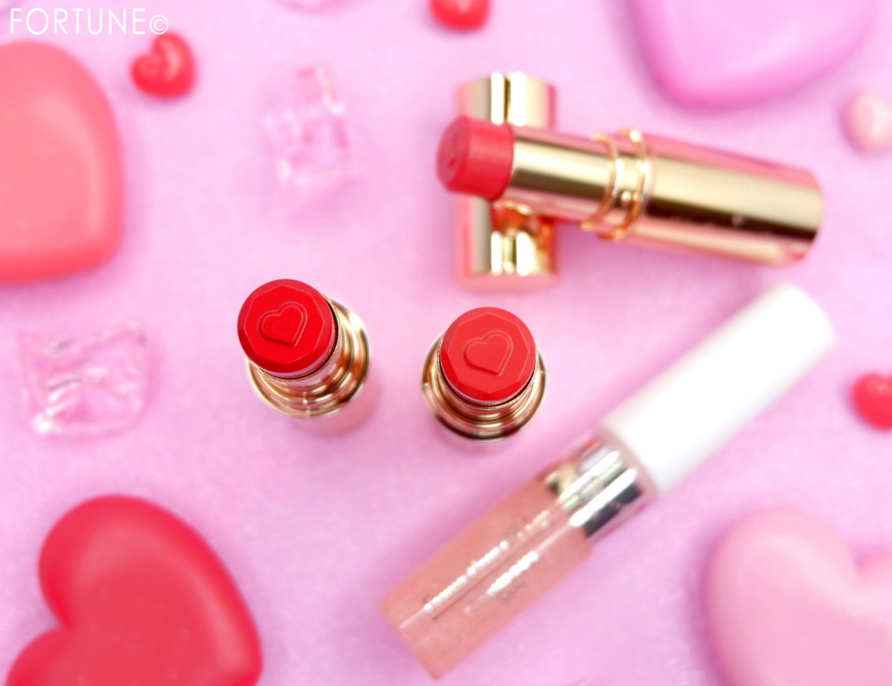 キャンメイク2019春コスメ「メルティールミナスルージュ」「フルーティーピュアオイルリップ」