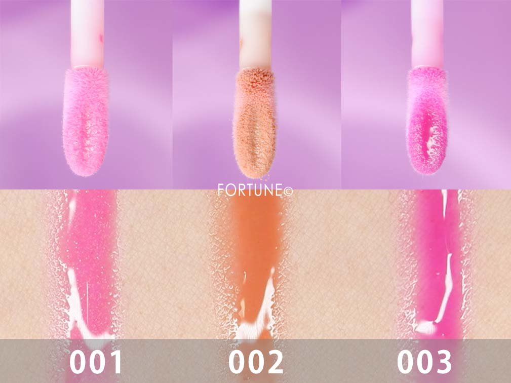 REVLON（レブロン）　『レブロン クリスタル オーラ』コレクション　「レブロン グロウ リップ オイル」　スウォッチ