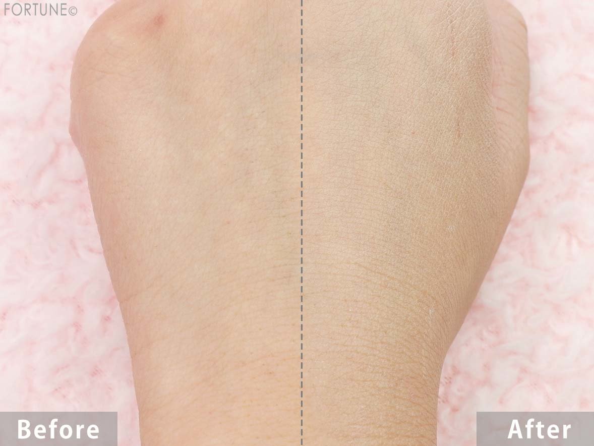 SUGAO（スガオ）「シフォン感パウダー」　使用感