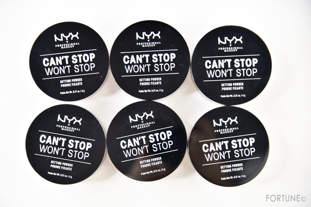 NYX（ニックス）「キャントストップ ウォントストップ セッティングパウダー」