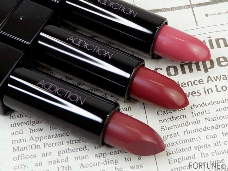 ADDICTION（アディクション）夏コレクション『CARMEN ROSE』　「リップスティック ピュア」「リップスティック シアー」