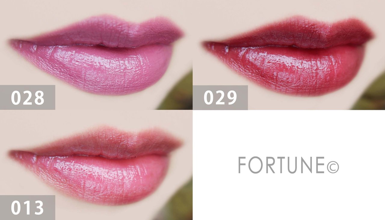 ADDICTION（アディクション）夏コレクション『CARMEN ROSE』　「リップスティック ピュア」「リップスティック シアー」　使用感