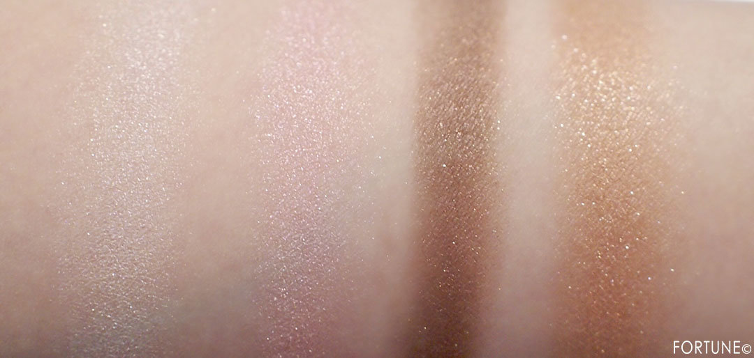 画像：無印良品「アイカラー」ピンクブラウンスウォッチ