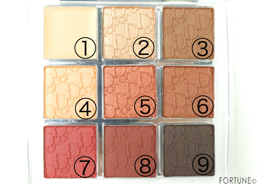 Dior ディオール バックステージ アイ パレット　003 アンバー 新色