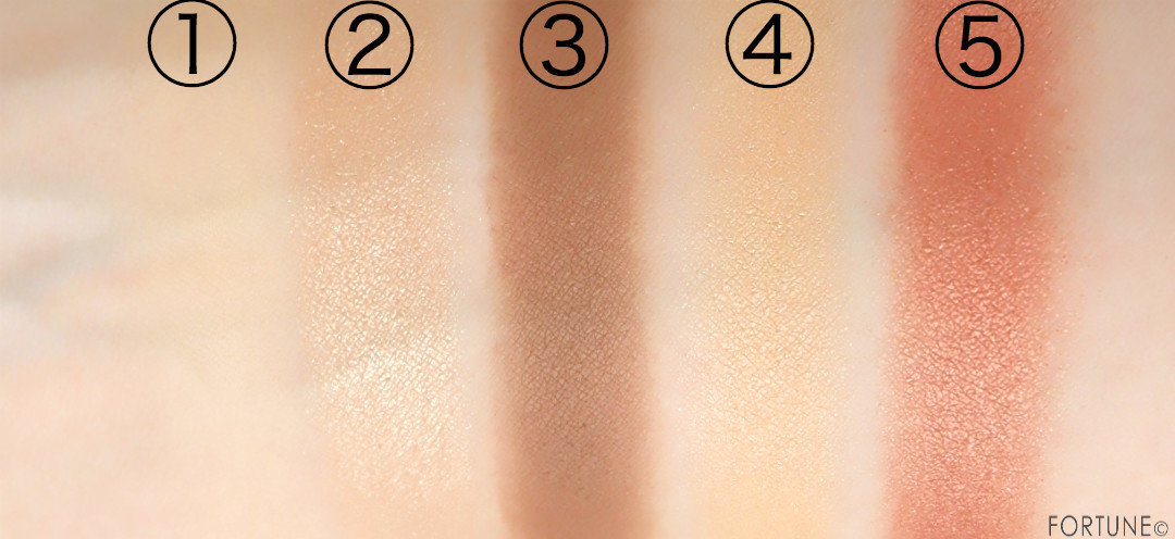 Dior ディオール バックステージ アイ パレット　003 アンバー 新色　スウォッチ