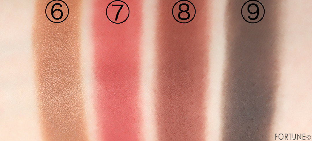 Dior ディオール バックステージ アイ パレット　003 アンバー 新色　スウォッチ