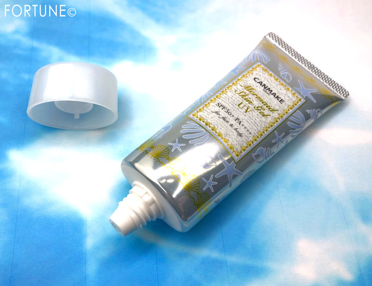 キャンメイク2019年5月1日発売新「マーメイドスキンジェル UV No.2 ホワイト」