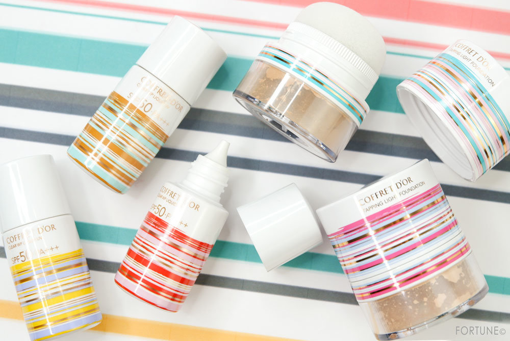 カネボウ化粧品　コフレドール「クリアWPリクイドUV」「タッピングライトファンデーション」