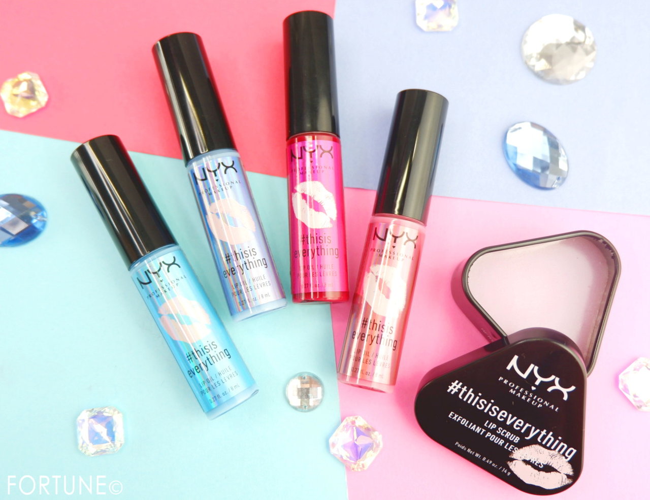 NYX（ニックス）2019新作リップ「ディス イズ エブリシング リップオイルA」「ディス イズ エブリシング リップスクラブ」