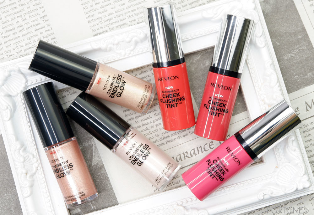 REVLON（レブロン）「レブロン フォトレディ チーク フラッシング ティント」限定3色・「レブロン カラーステイ エンドレス グロウ リキッド ハイライター」全3色