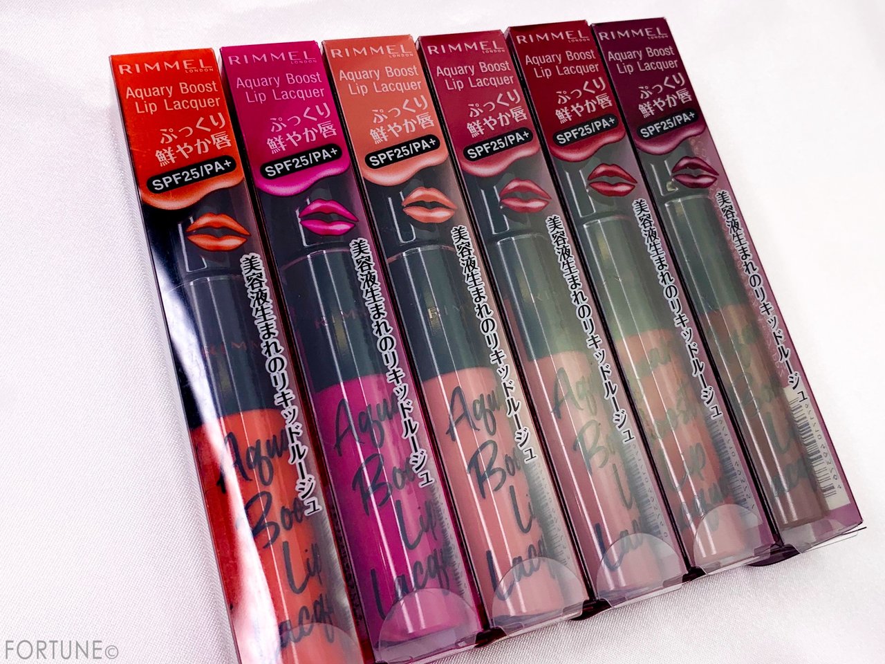 RIMMEL（リンメル）2019夏新作コスメ リンメル アクアリィ ブースト リップラッカー