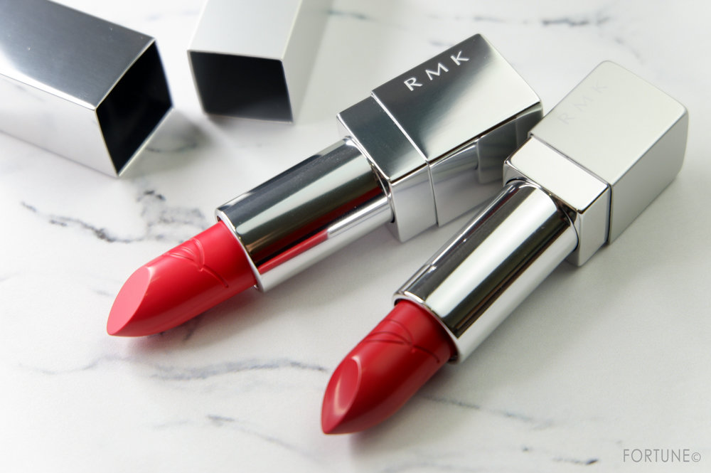 RMKリップコレクション『Color Summer Kiss』　「リップスティック コンフォート マットフィット」「リップスティック コンフォート ブライトリッチ」