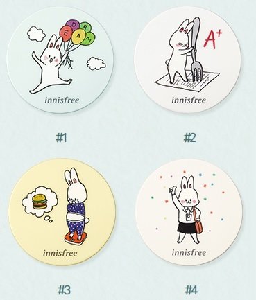 イニスフリー　ノーセバム ミネラルパウダー(2019 LTD) #1 #2 #3 #4