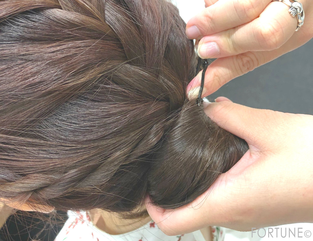 【貝印「Smart Cute 強力アレンジピン」 「ゴールドヘアピン 」 「ゴールドヘアクリップ」ヘアアレンジ】