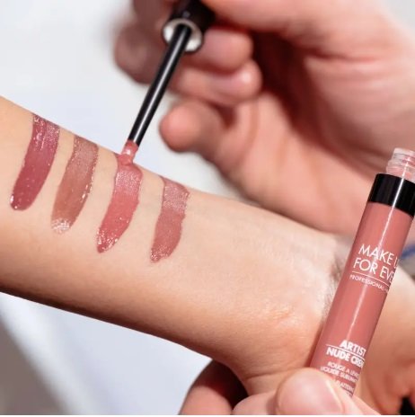 MAKE UP FOR EVER　メイクアップフォーエバー　アーティストヌードクリーム　リキッドリップカラー　ルージュ