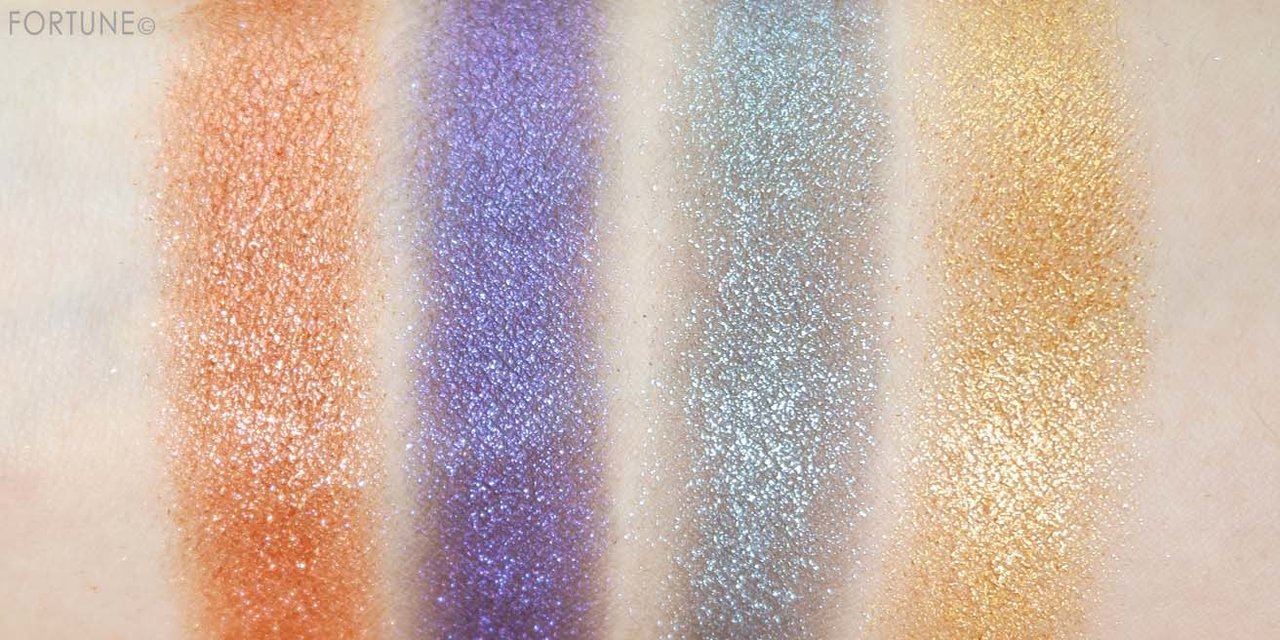 画像「M·A·C GET BLAZED　マック　2019夏新作　エクストラ ディメンション フォイル アイシャドウ　限定色　スウォッチ」