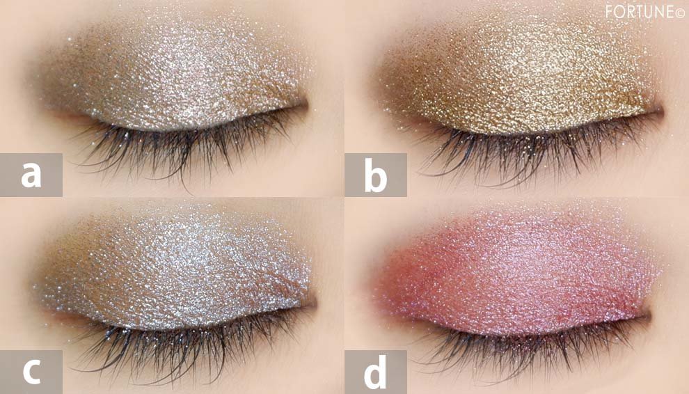 画像「M·A·C GET BLAZED　マック　2019夏新作　シャイニー プリティ シャドウ　限定色　使用感」