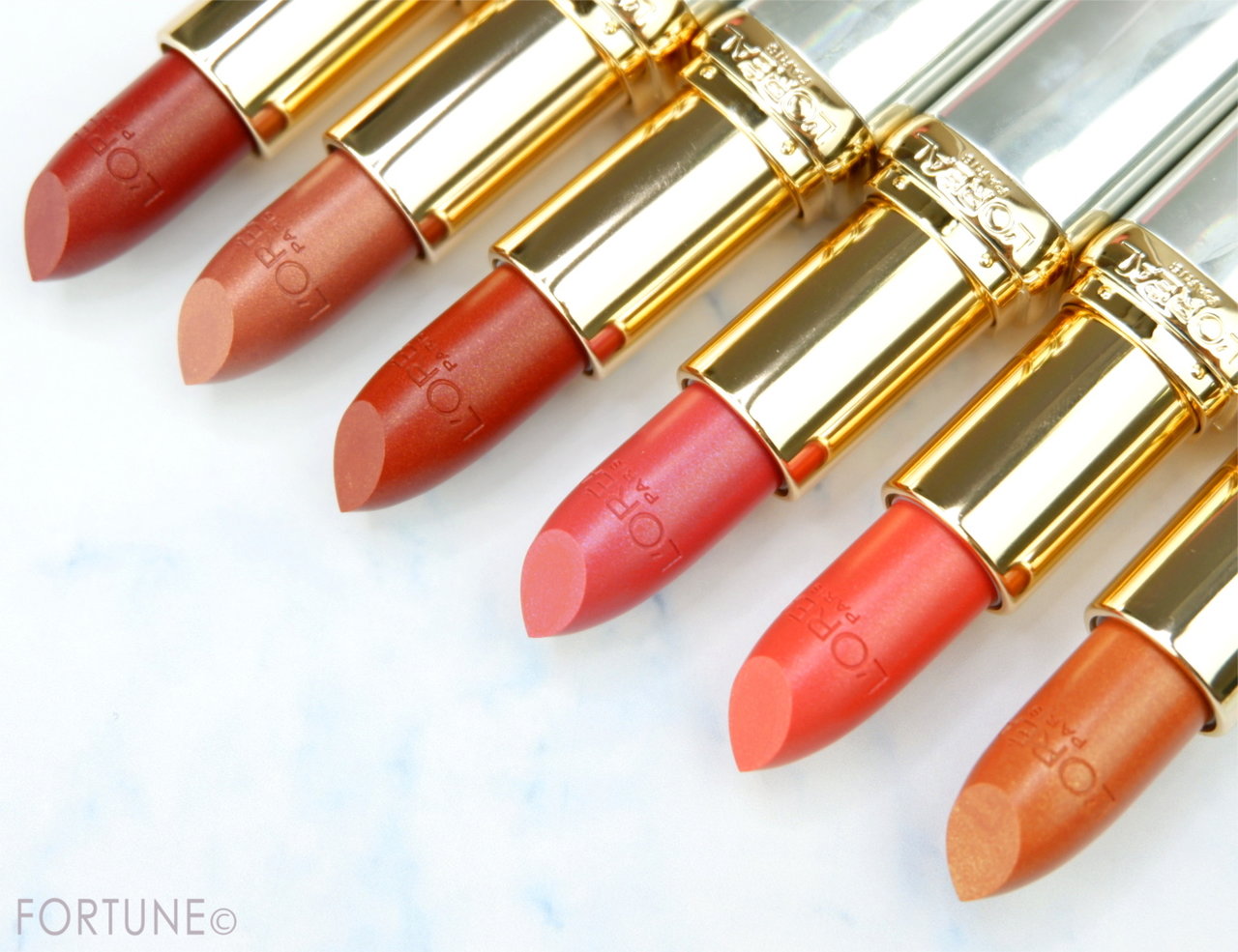 画像：ロレアル パリ2019夏新作リップ「カラーリッシュ ルルージュ ヌードナクレ コレクション」