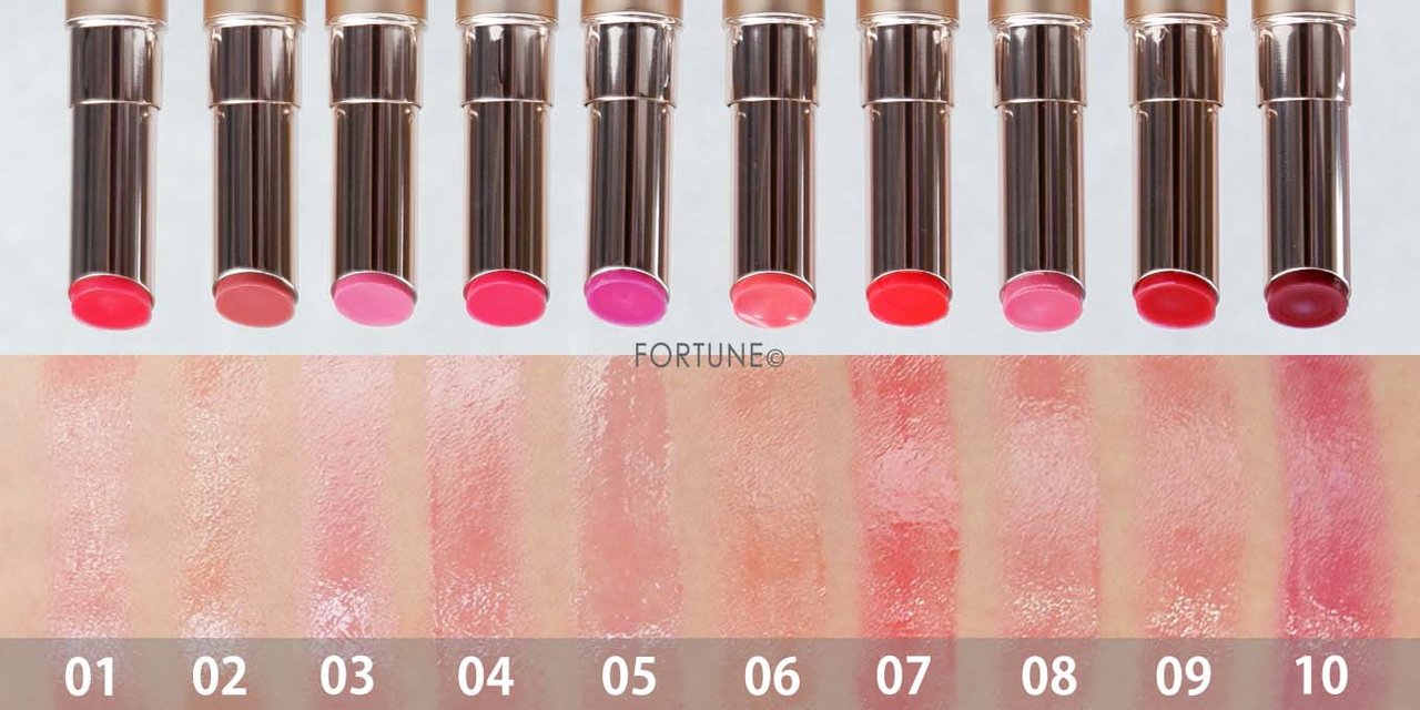 OPERA（オペラ）　「シアーリップカラー RN」　スウォッチ