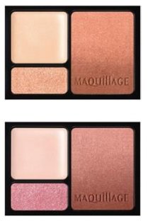 マキアージュ ドラマティックスタイリングアイズＳ　OR331 マンゴーティー　RD332 ストロベリーティー