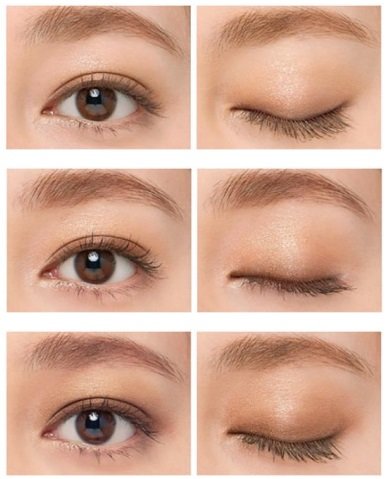 マキアージュ ドラマティックスタイリングアイズS メイク